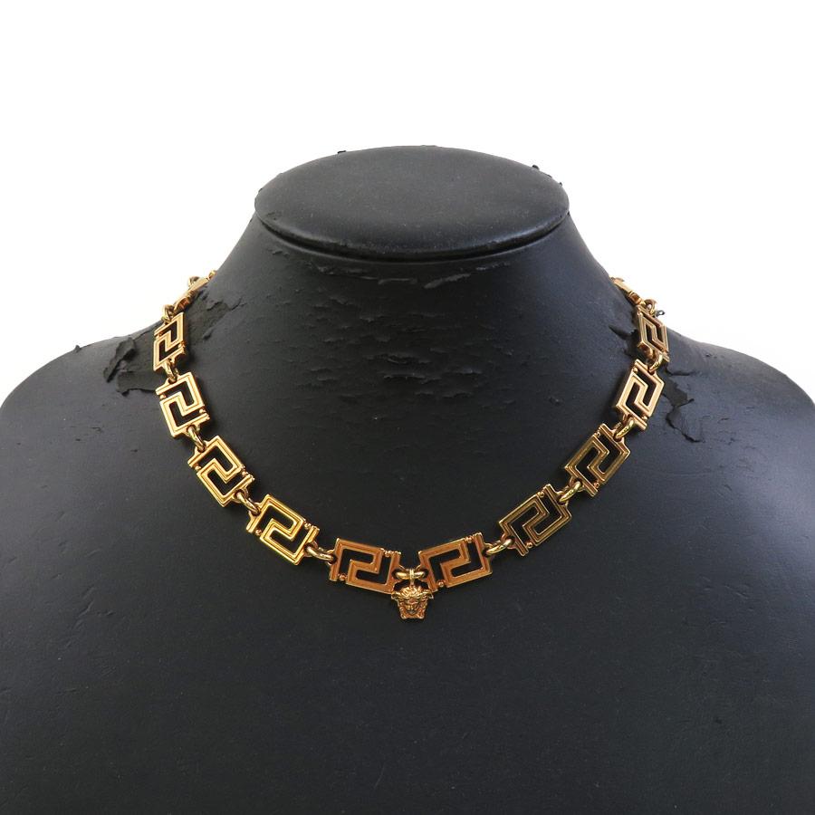 ヴェルサーチ VERSACE ネックレス メタル ゴールド : ブランドバリュー
