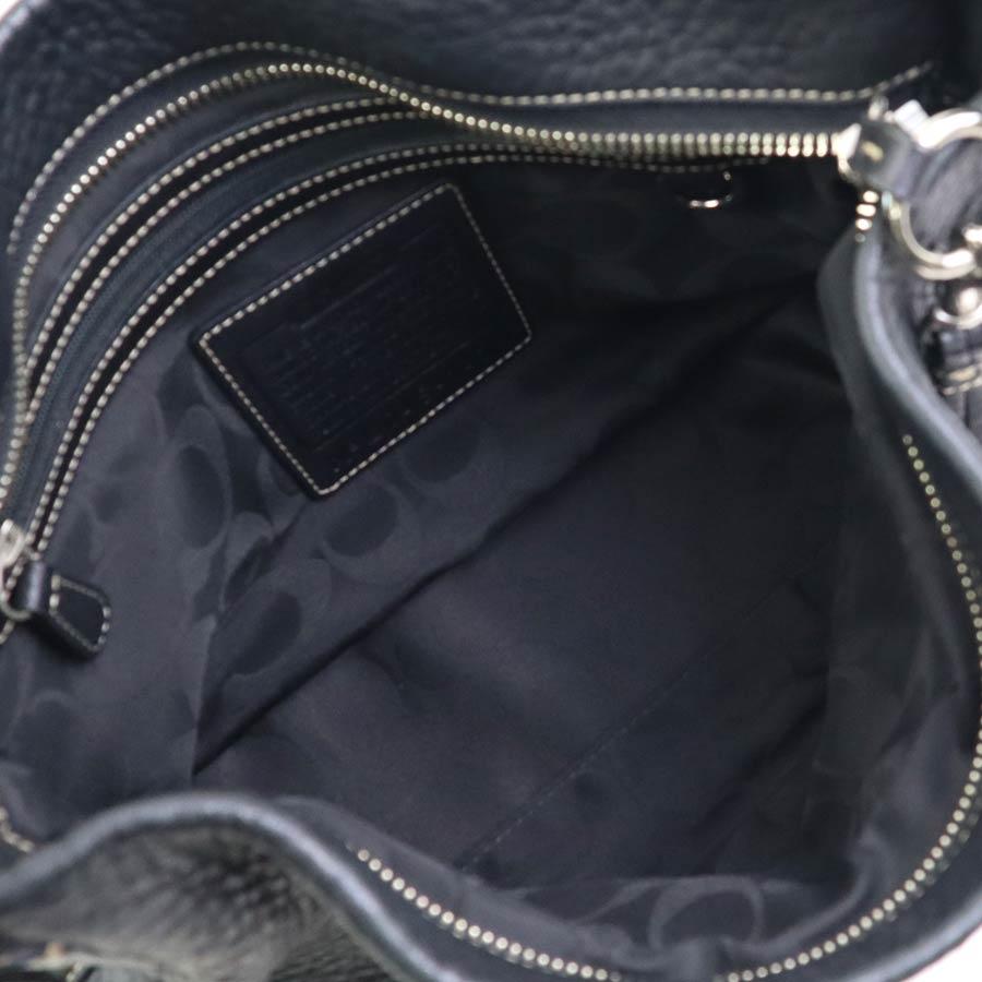 COACH（コーチ） ハンドバッグ レザー ブラック : ブランドバリュー