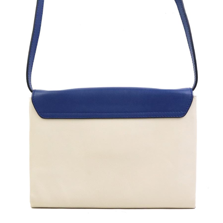 新品 マルニ バッグ ショルダーバッグ ブルー　MARNI MARKET MARNI（マルニ） ショルダーバッグ ブルー/ブラウン/アイボリー