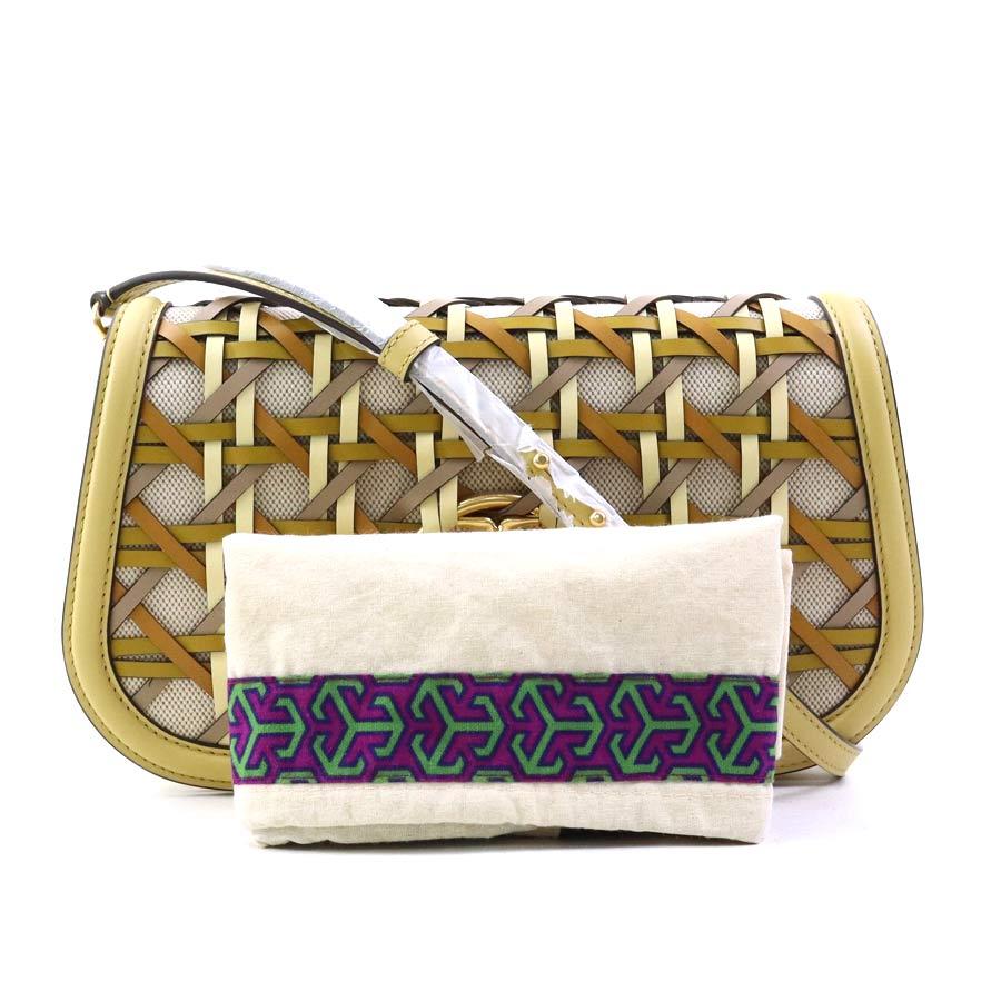TORY BURCH（トリーバーチ） ショルダーバッグ レザー/キャンバス