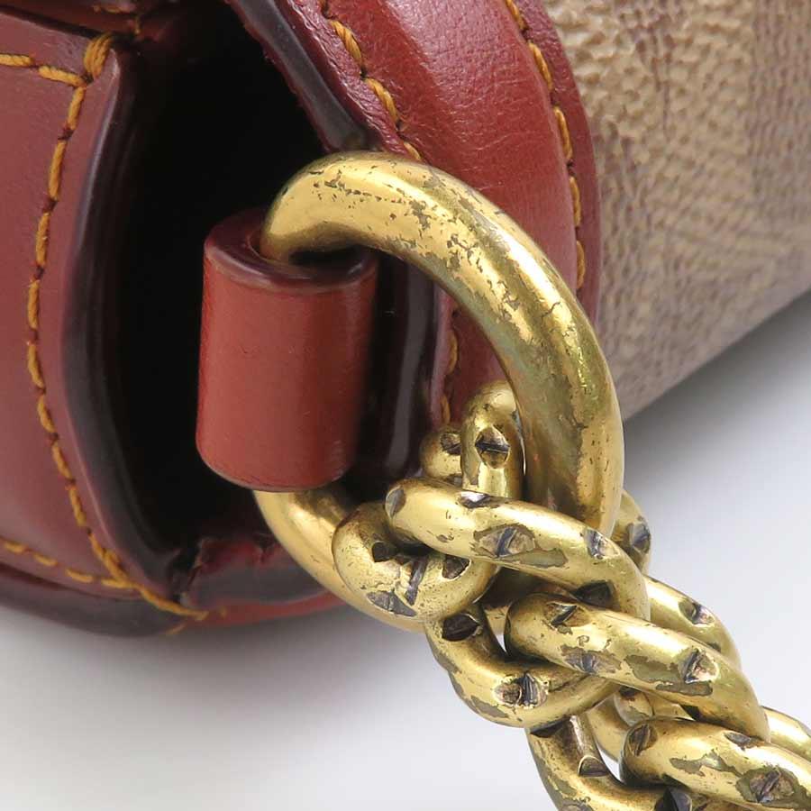 COACH（コーチ） ショルダーバッグ シグネチャー PVCコーティング