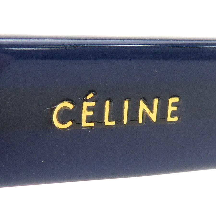 CELINE（セリーヌ） サングラス プラスチック ネイビー : ブランド