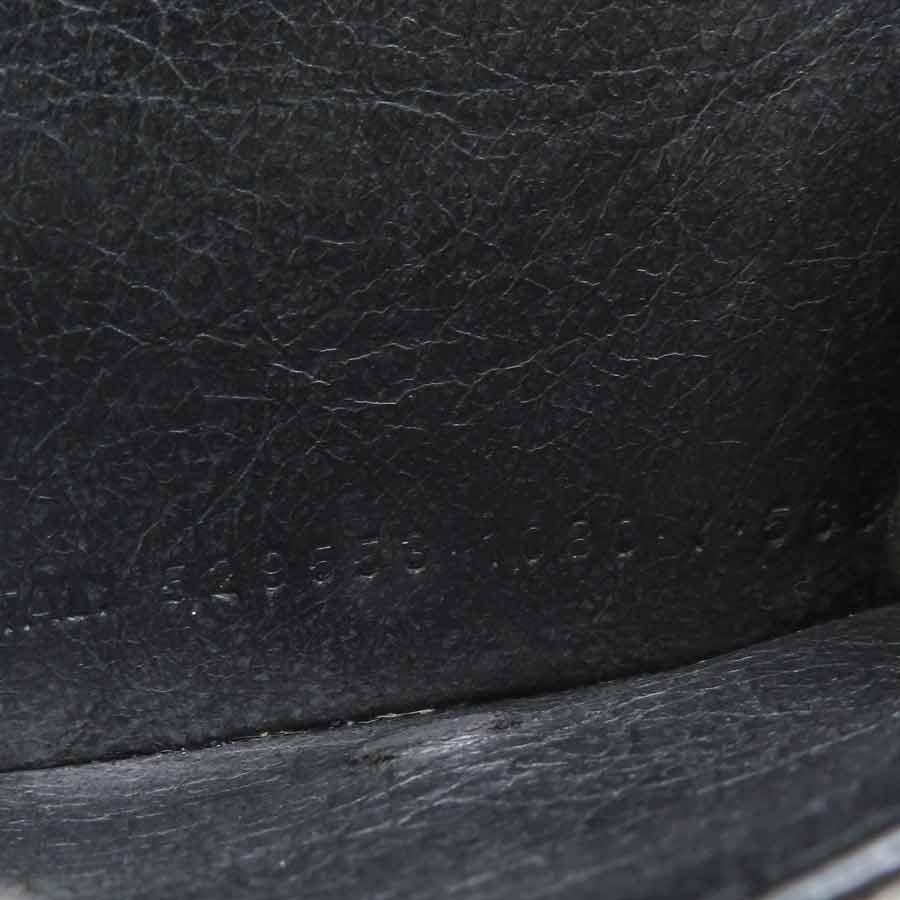 BALENCIAGA（バレンシアガ） 三つ折り財布 レザー ブラック : ブランド