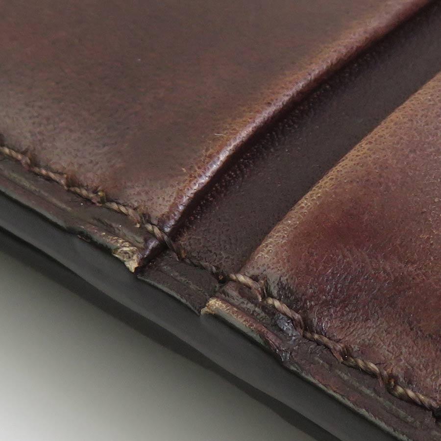 ベルルッティ Berluti 二つ折り長財布 レザー ブラウン : ブランド