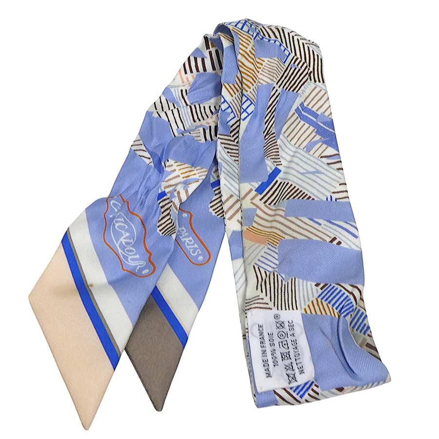 HERMES（エルメス） スカーフ ツイリー シルク マルチカラー