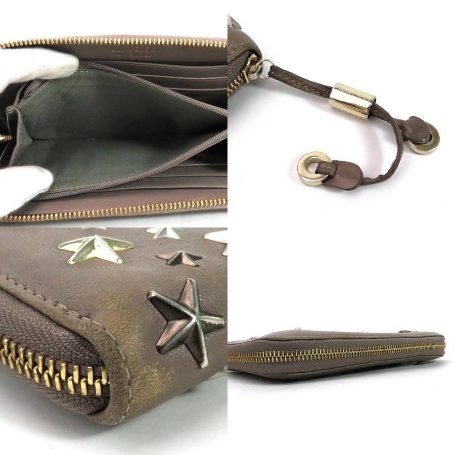 ジミーチュウ JIMMY CHOO ラウンドファスナー長財布 スター ジミーチュウ JIMMY CHOO ラウンドファスナー長財布 スター