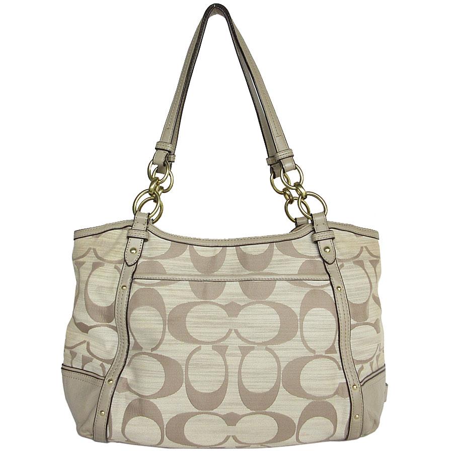 COACH（コーチ） ショルダーバッグ シグネチャー キャンバス/レザー