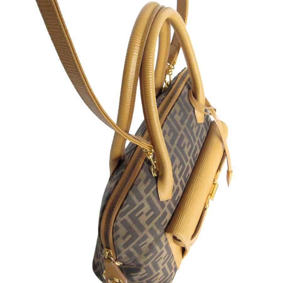 FENDI（フェンディ） ハンドバッグ ショルダーバッグ ズッカ ナイロン