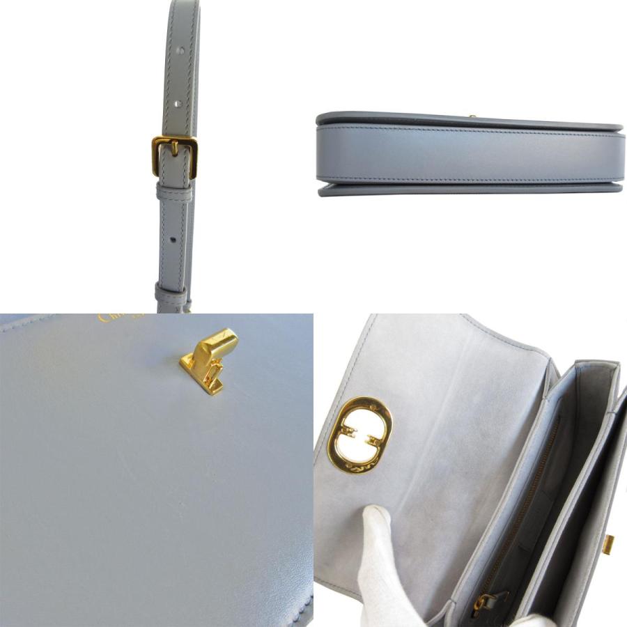 Christian Dior クリスチャンディオール 30モンテーニュ ショルダーバッグ グレー 14055 レディース【中古】 k0031i クリスチャンディオール Christian Dior ショルダーバッグ 30
