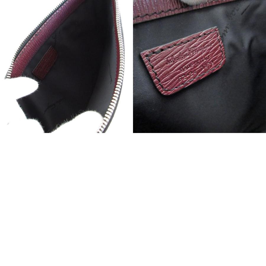 サルヴァトーレフェラガモ Salvatore Ferragamo クラッチバッグ レザー