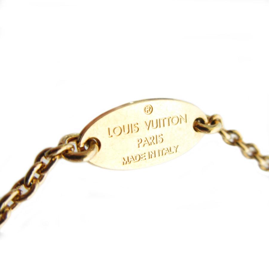 【極美品】ルイヴィトン ブレスレット エセンシャルV ゴールドロゴ ゴールド金具 LOUIS VUITTON（ルイ・ヴィトン） ルイ ヴィトン ブレスレット