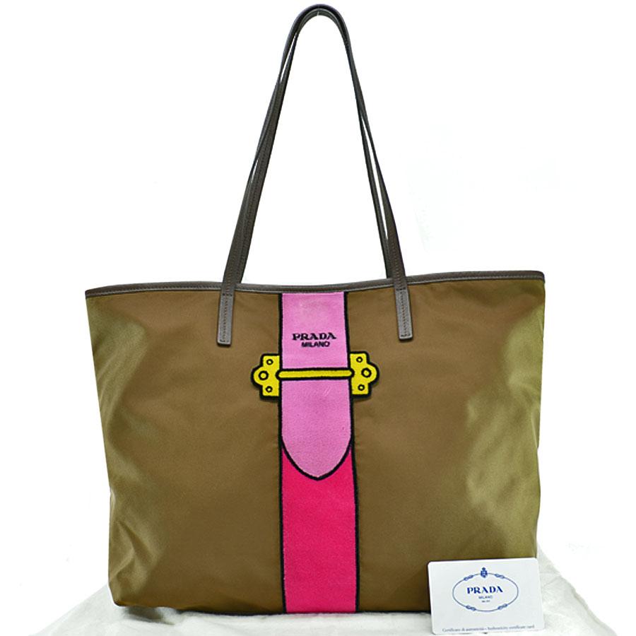 バッグ PRADA プラダ トートバッグ カイエトロンプルイユ ベルト 