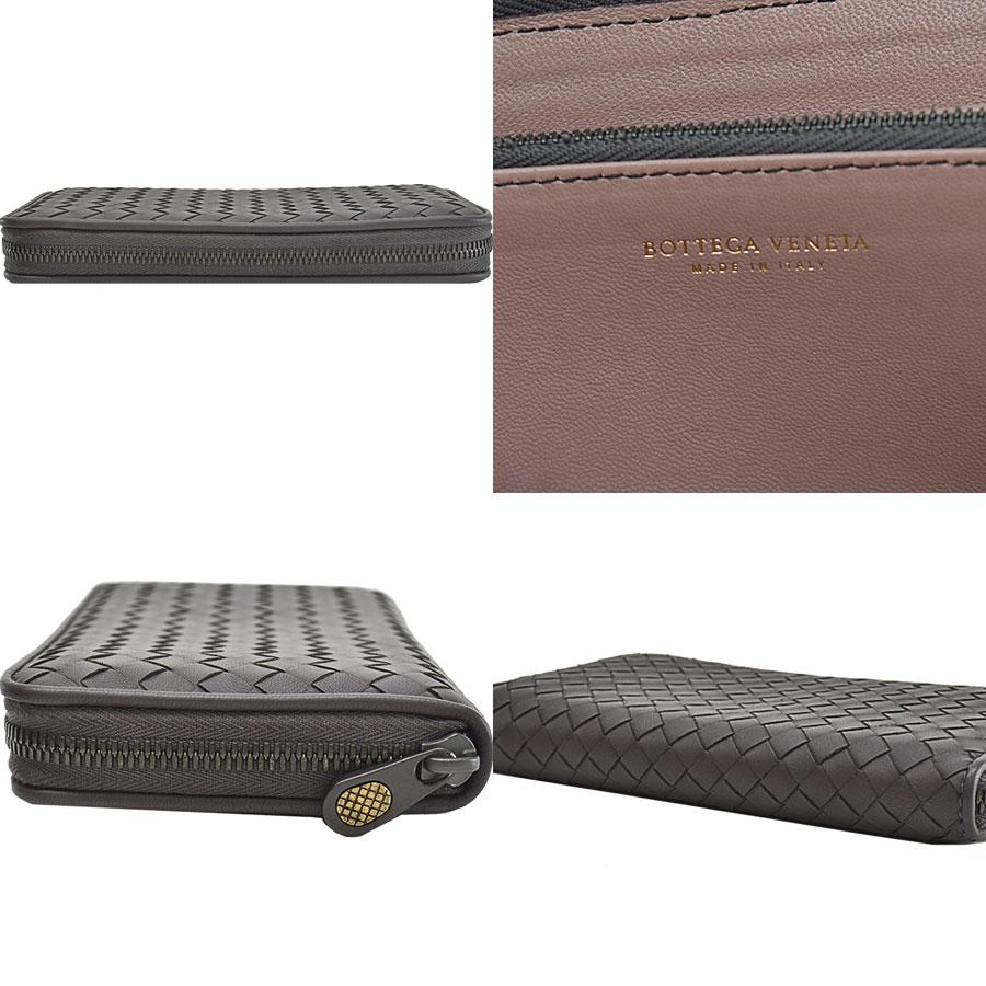 BOTTEGA VENETA ボッテガヴェネタ 長財布 イントレチャート レザー 