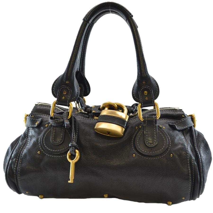 Chloe（クロエ） ショルダーバッグ パディントン レザーx金属素材