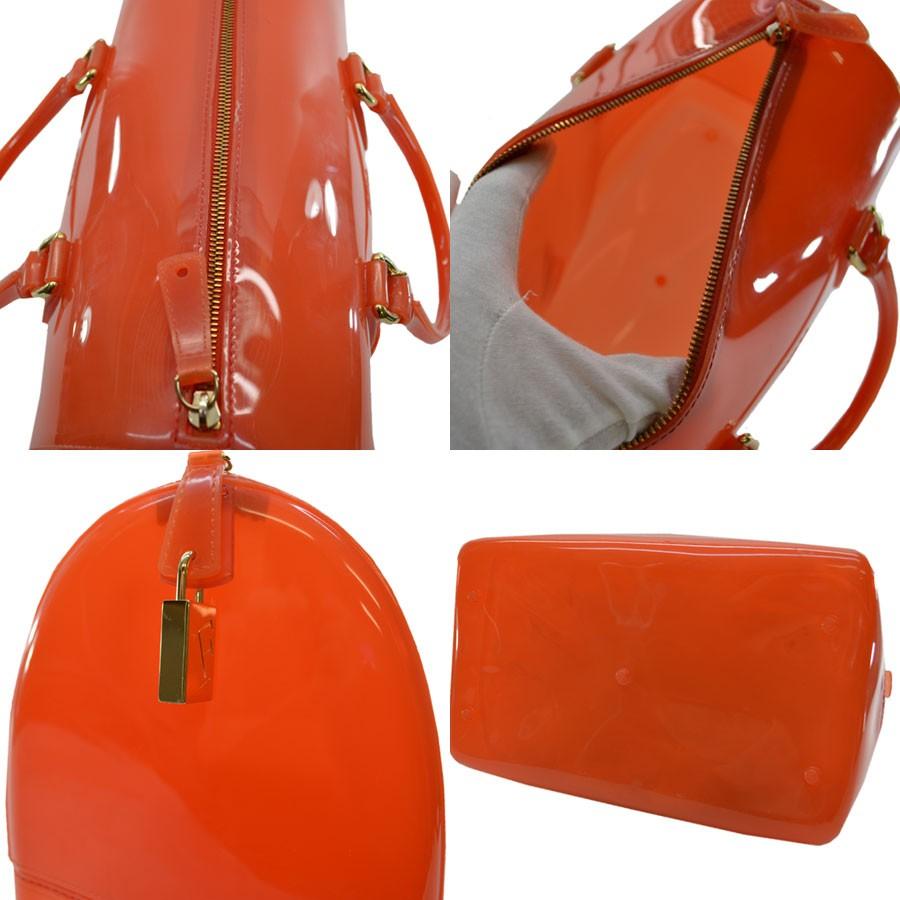 FURLA フルラ ハンドバッグ キャンディ PVC オレンジ 定番人気