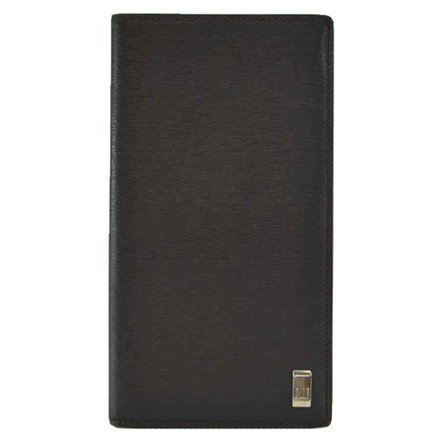 dunhill ダンヒル 二つ折り長札入れ レザー ブラック 定番人気  