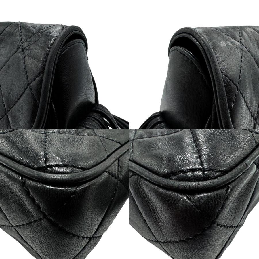 CHANEL（シャネル） ショルダーバッグ ラムスキン ブラック : ブランド