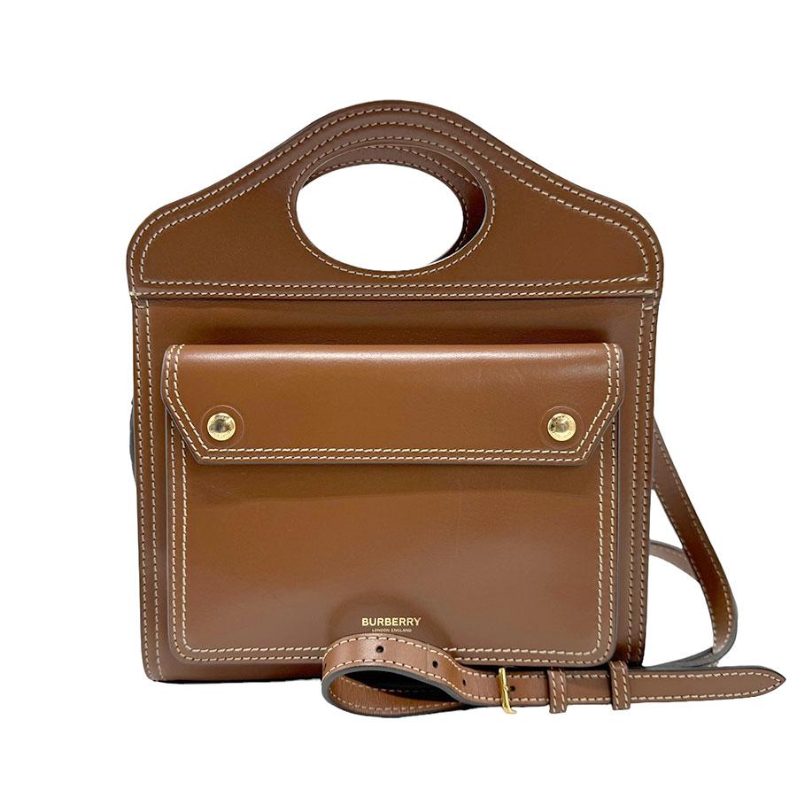 BURBERRY バーバリー ハンドバッグ ショルダーバッグ レザー BURBERRY バーバリー ハンドバッグ ショルダーバッグ レザー