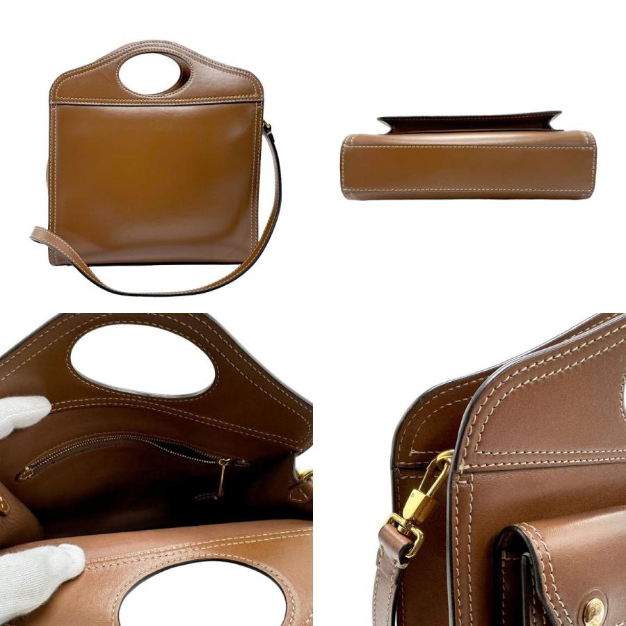 BURBERRY バーバリー ハンドバッグ ショルダーバッグ レザー BURBERRY バーバリー ハンドバッグ ショルダーバッグ レザー