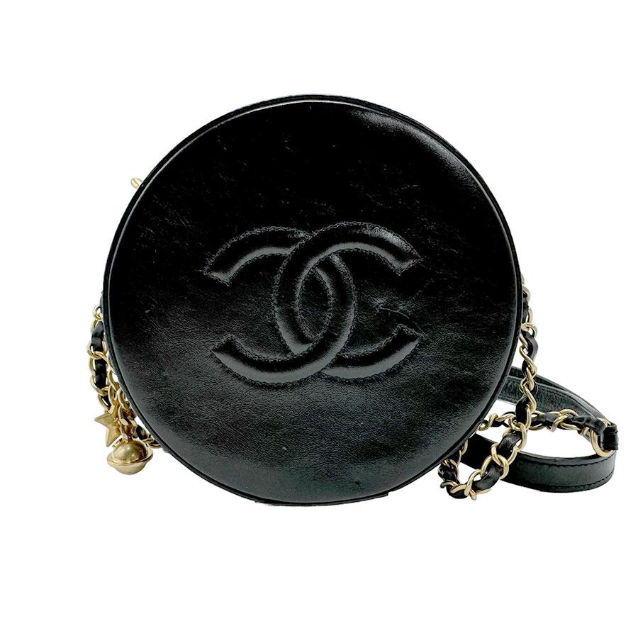 CHANEL（シャネル） ショルダーバッグ レザー ブラック : ブランド