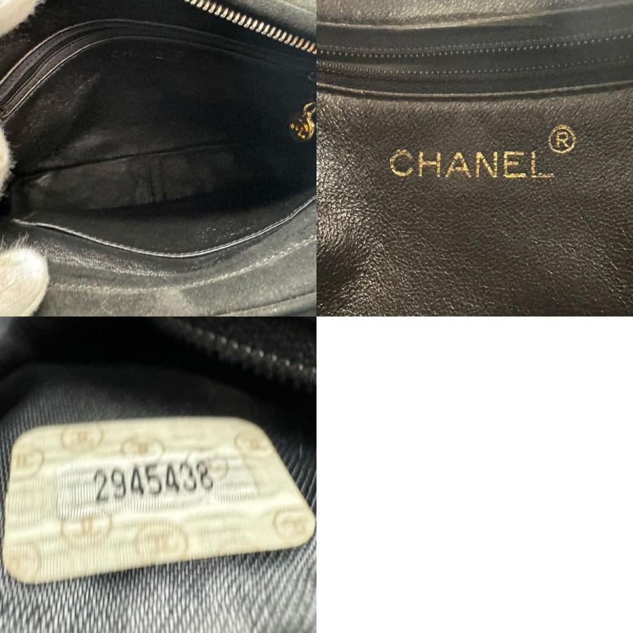 CHANEL（シャネル） ショルダーバッグ スエード/メタル ブラック