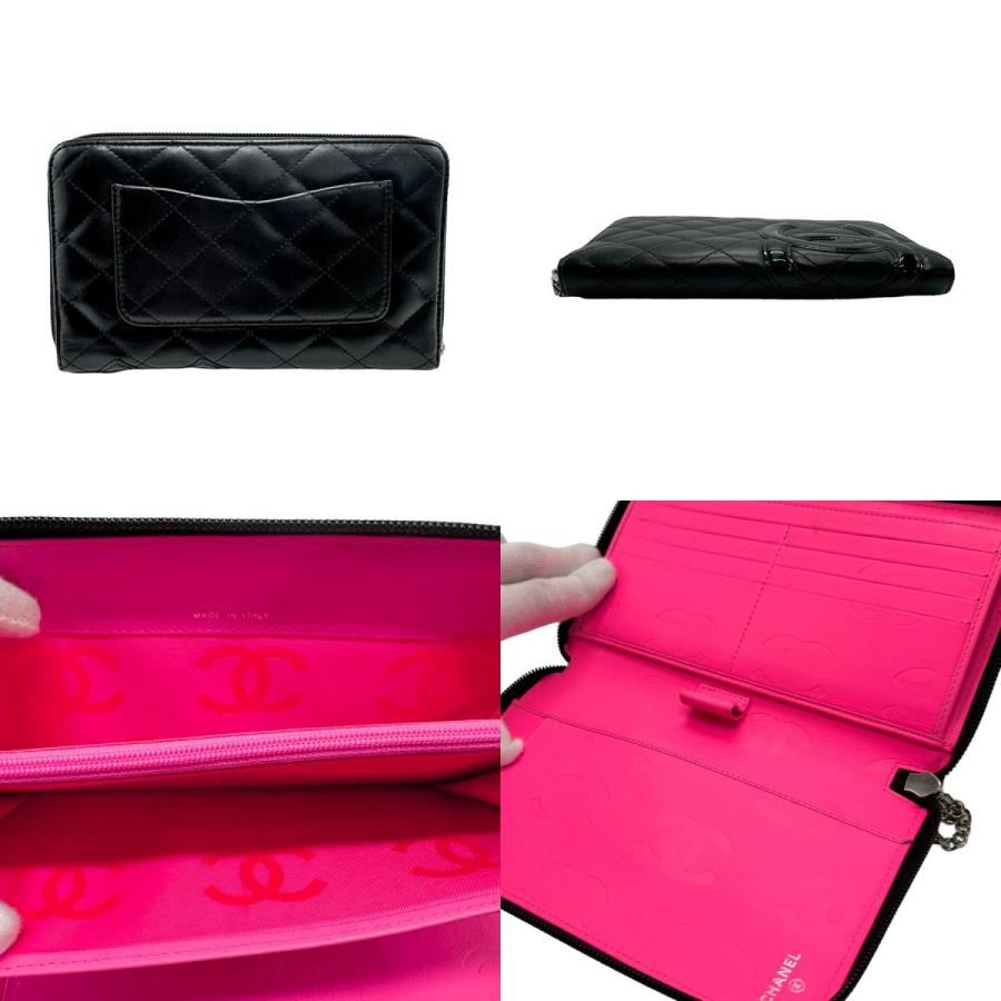 CHANEL（シャネル） オーガナイザー 長財布 カンボンライン レザー