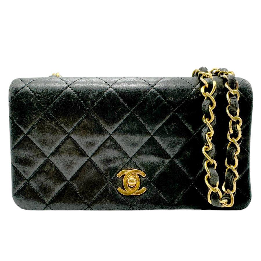 CHANEL（シャネル） ショルダーバッグ ラムスキン ブラック : ブランド