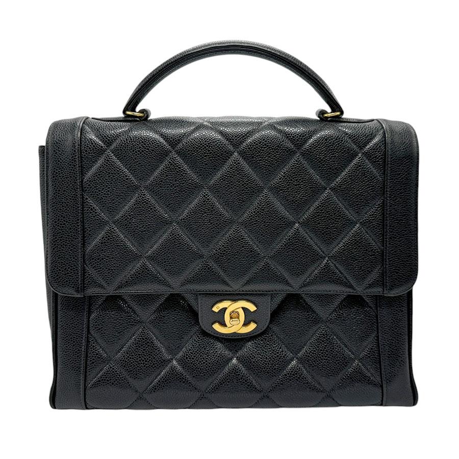 CHANEL（シャネル） ハンドバッグ マトラッセ キャビアスキンレザー