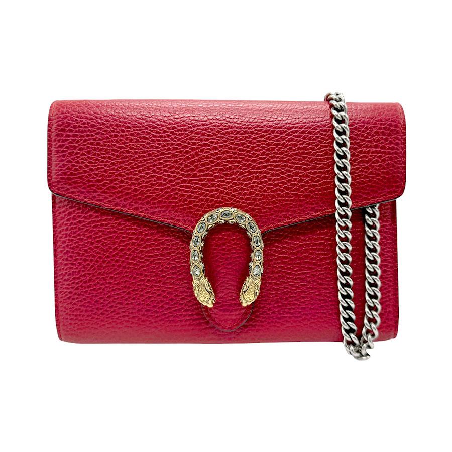 GUCCI（グッチ） ウォレットチェーン 斜め掛けショルダーバッグ