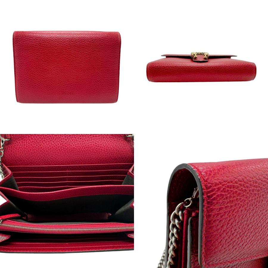 GUCCI（グッチ） ウォレットチェーン 斜め掛けショルダーバッグ