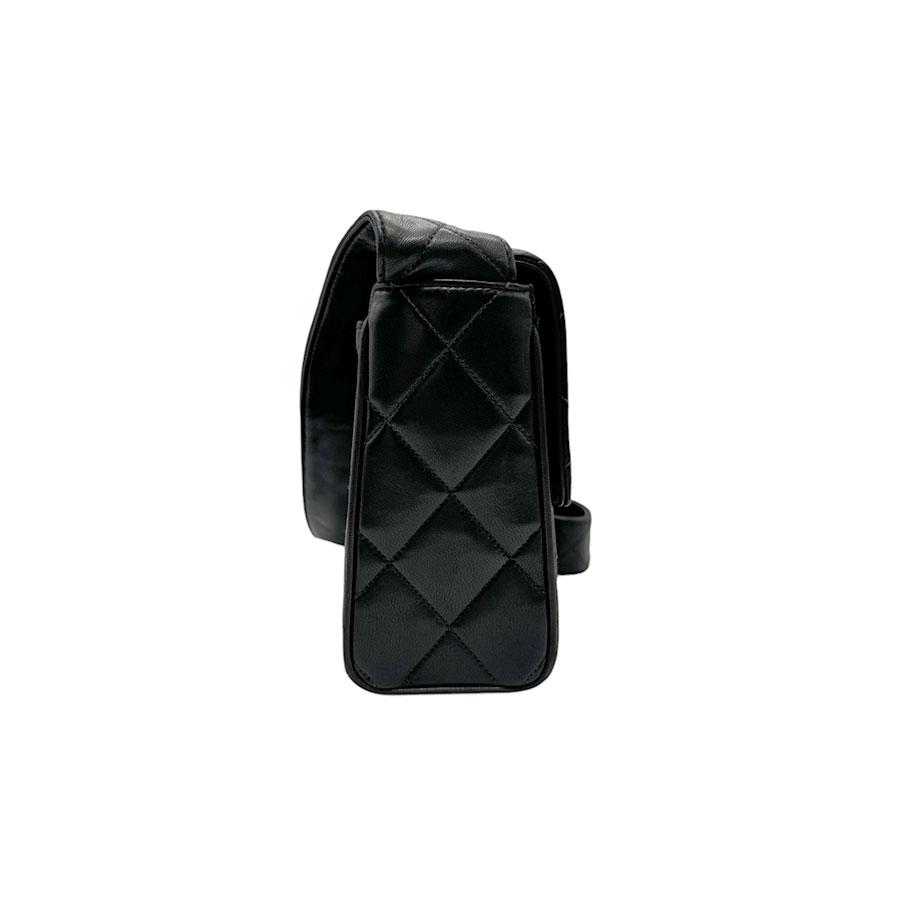 CHANEL（シャネル） ショルダーバッグ レザー ブラック : ブランド