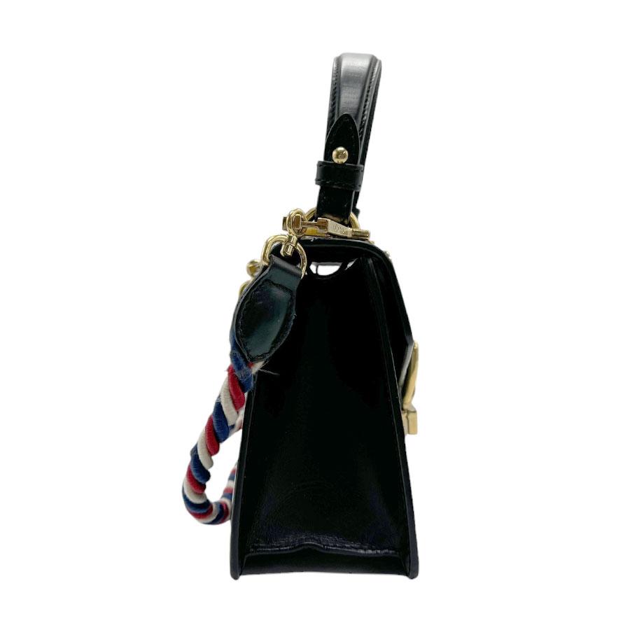 GUCCI ブラック レザー ハンドバッグ GUCCI（グッチ） ハンドバッグ ショルダーバッグ シルヴィ レザー