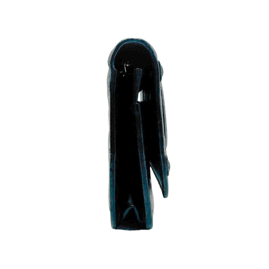 CHANEL（シャネル） チェーンウォレット ラムスキン ブラック