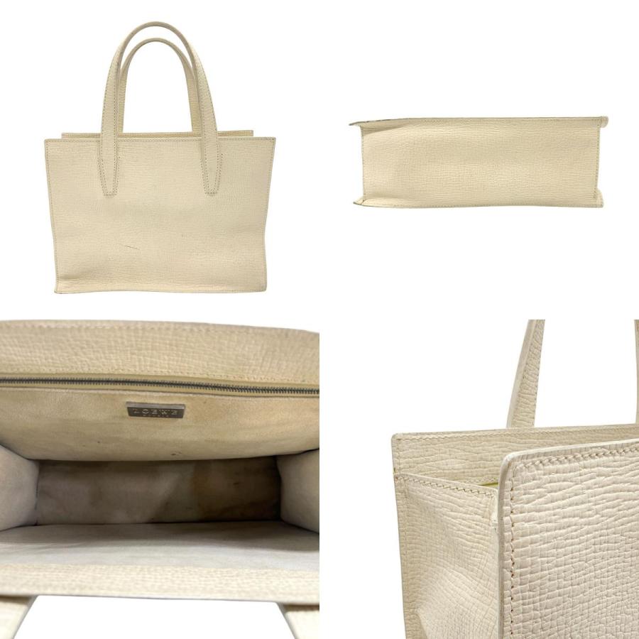 LOEWE（ロエベ） ハンドバッグ レザー アイボリー : ブランドバリュー
