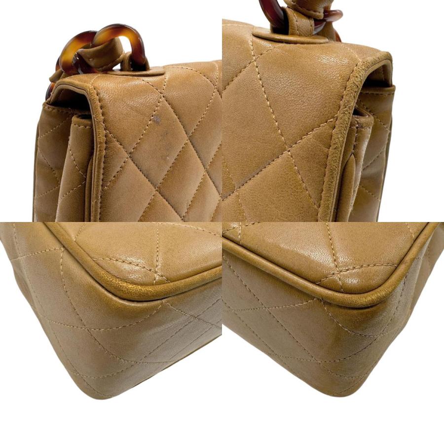 CHANEL（シャネル） ショルダーバッグ マトラッセ レザー/プラスチック