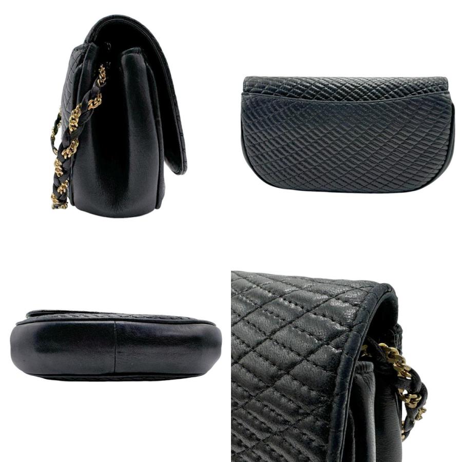 美品✨ Bally バリー レディース ショルダー バッグ レザー ブラック Bally（バリー） ショルダーバッグ レザー ブラック : ブランド