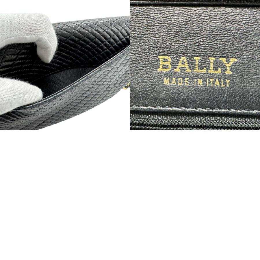 Bally（バリー） ショルダーバッグ レザー ブラック : ブランド