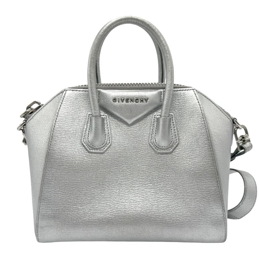 美品 GIVENCHY ジバンシー アンティゴナS レザー 2way バッグ ジバンシィ GIVENCHY ハンドバッグ ショルダーバッグ アンティゴナ