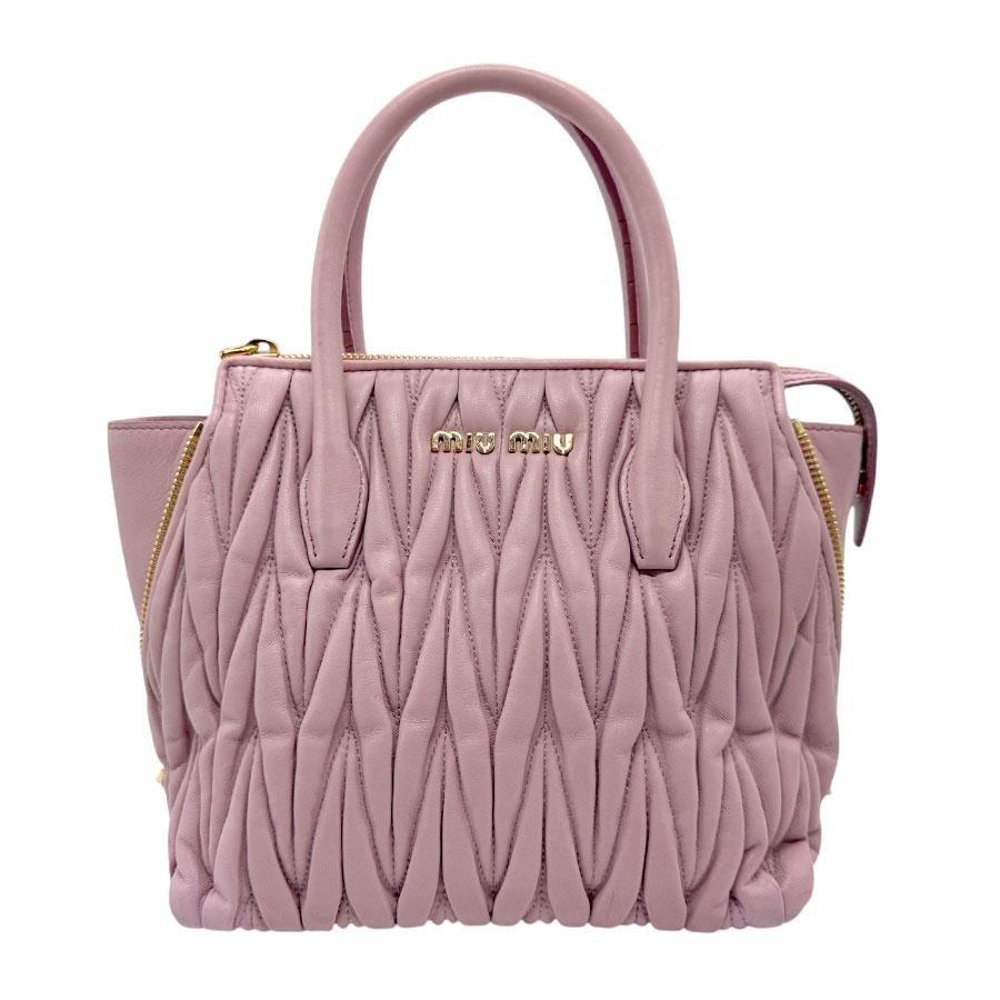 miu miu（ミュウミュウ） ハンドバッグ ショルダーバッグ マテラッセ