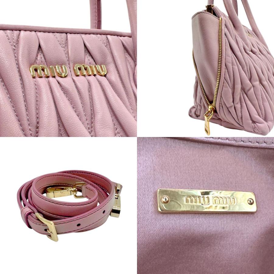 miu miu（ミュウミュウ） ハンドバッグ ショルダーバッグ マテラッセ