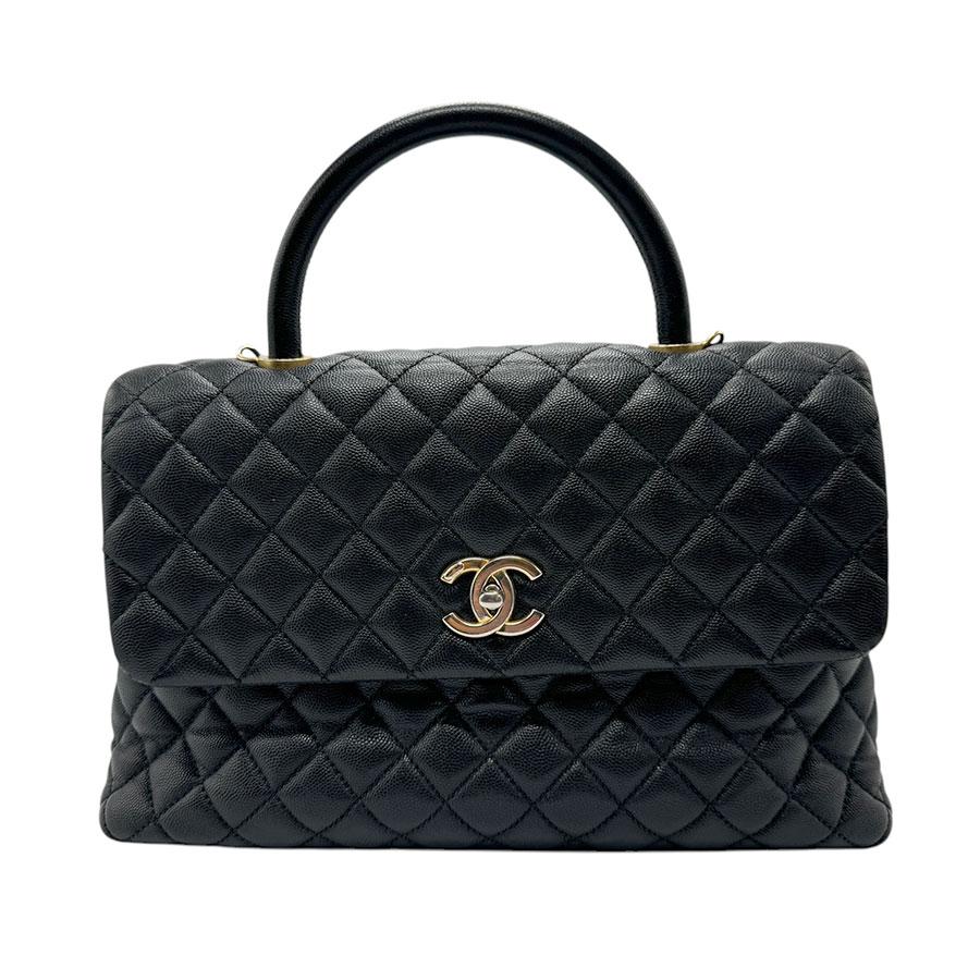 CHANEL（シャネル） ハンドバッグ ココハンドル キャビアスキンレザー 