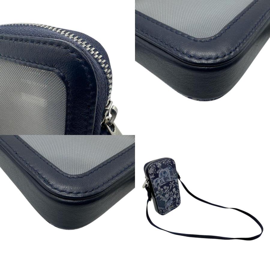 クリスチャンディオール Christian Dior フォンホルダー キャンバス