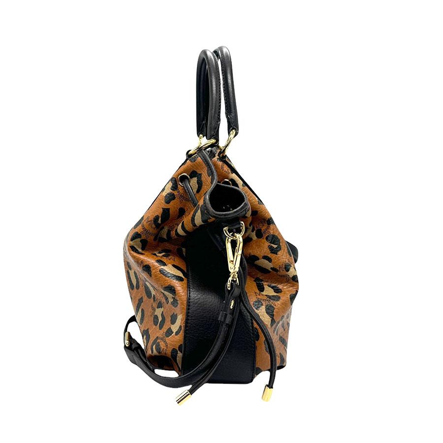 MCM（エムシーエム） エム シー エム ハンドバッグ レオパード レザー