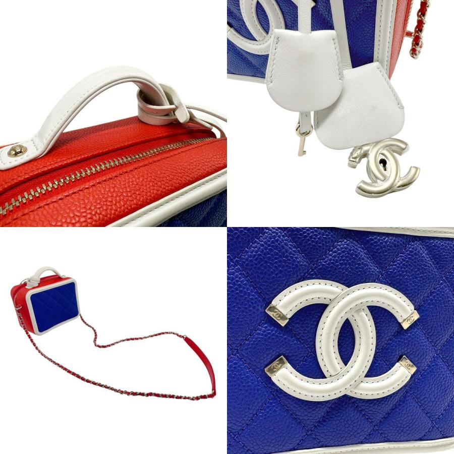CHANEL（シャネル） ショルダーバッグ CCフィグリー キャビアスキン