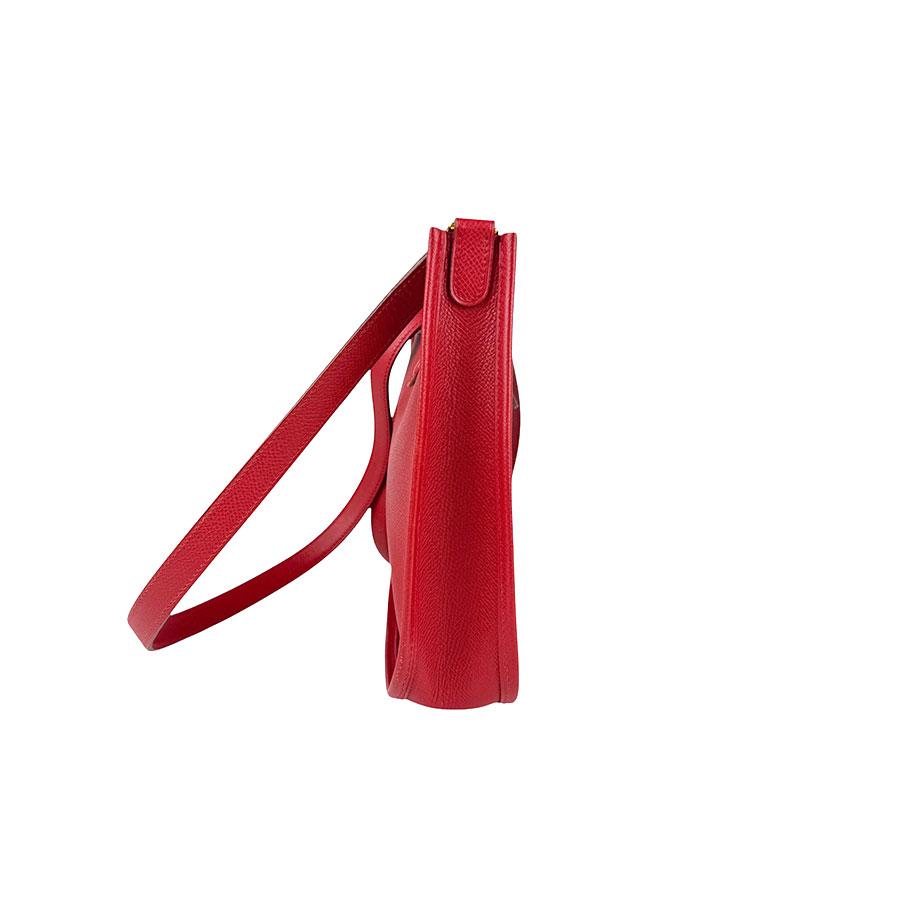 HERMES エルメス エブリン PM 赤系 ショルダーバッグ ヴォーエプソン HERMES エルメス ショルダーバッグ エヴリンTPM 16 ヴォー