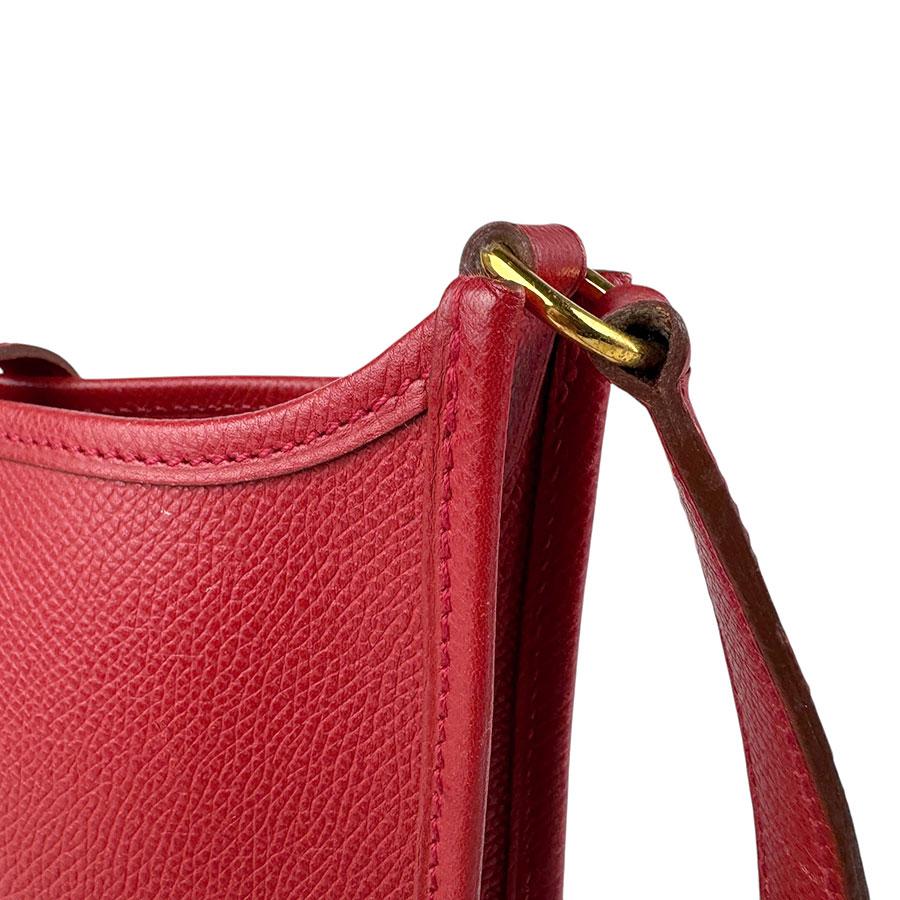 HERMES エヴリン ショルダーバッグ レッド HERMES（エルメス） ショルダーバッグ エヴリンTPM 16 ヴォーエプソン