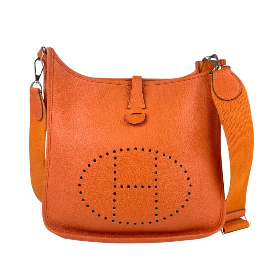 ★美品★HERMES エブリン オレンジ トリヨンクレマンス ショルダーバッグ HERMES エルメス ショルダーバッグ エブリン3 PM トリヨンクレマンス