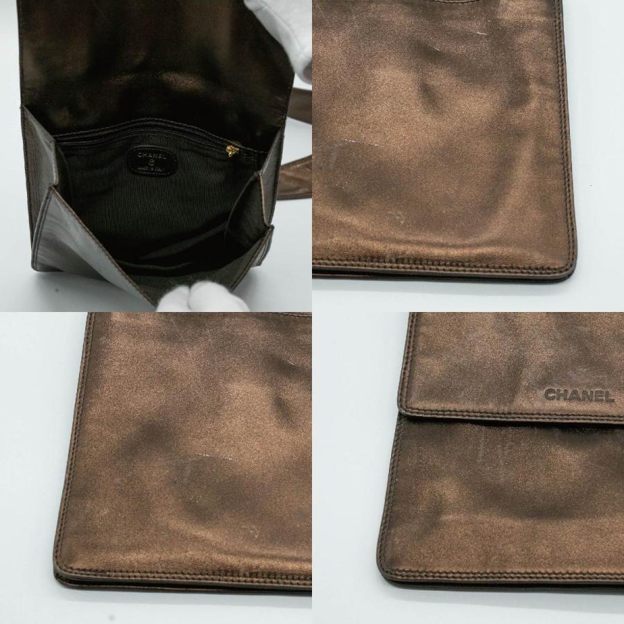 CHANEL シャネル ショルダーバッグ ロゴ スクエア サコッシュ 