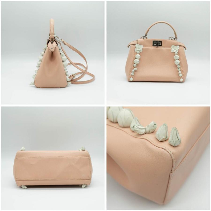 専用ページ　FENDI花モチーフ 2wayバック FENDI フェンディ 2Wayバッグ ハンドバッグ ショルダーバッグ