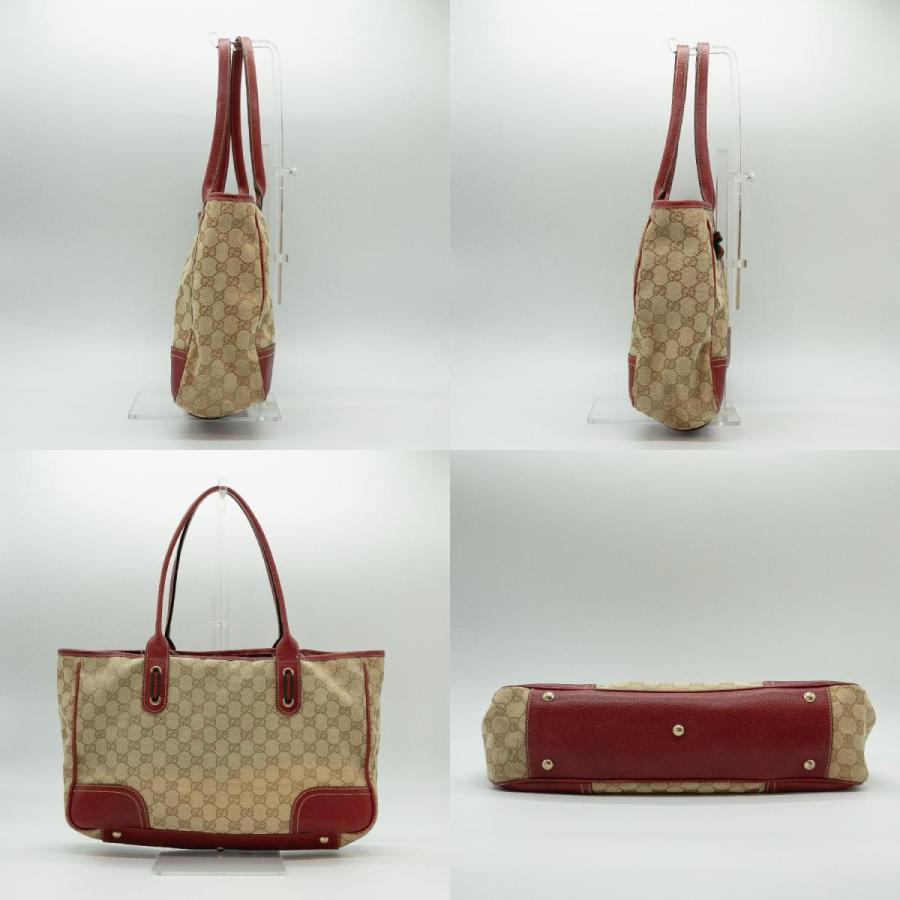GUCCI（グッチ） トートバッグ セミショルダー GGキャンバス ベージュ